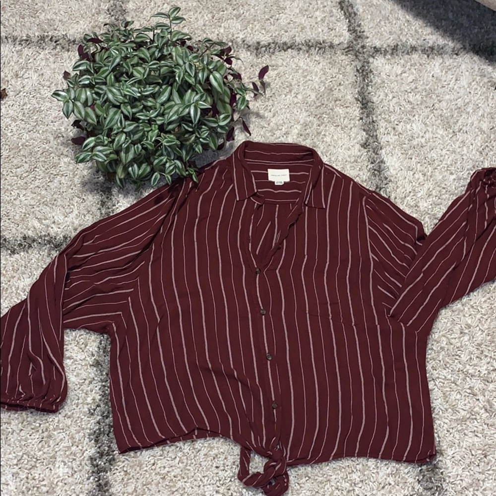 American Eagle ~ Burton Down Blouse